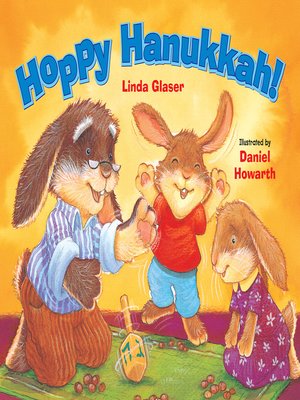 cover image of Hoppy Hanukkah!